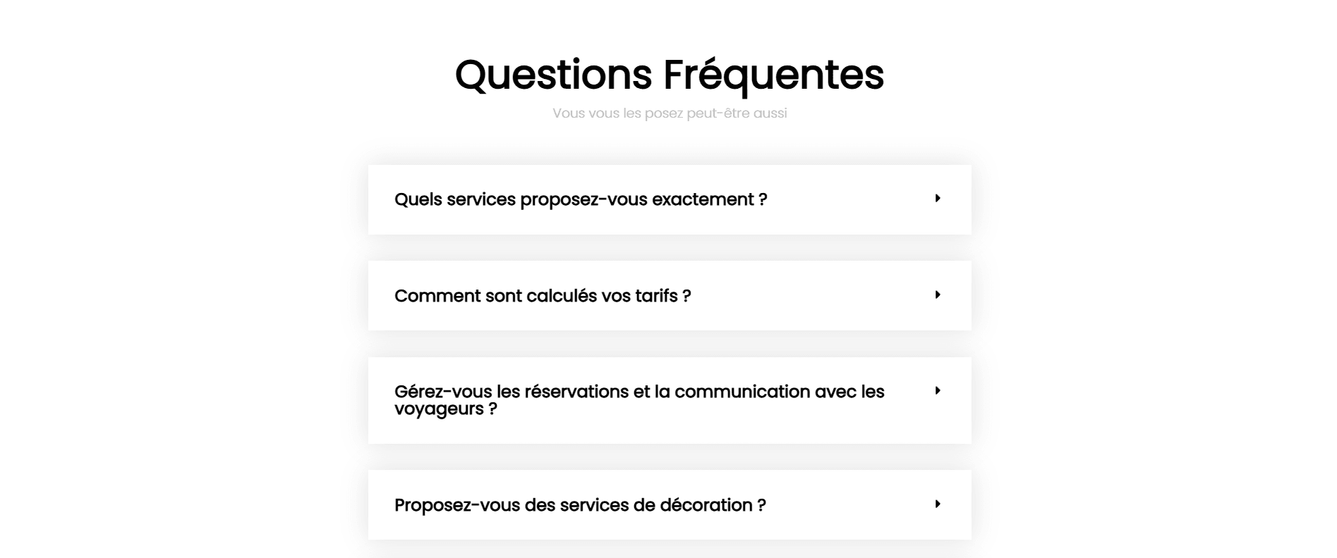 Questions fréquemment posés